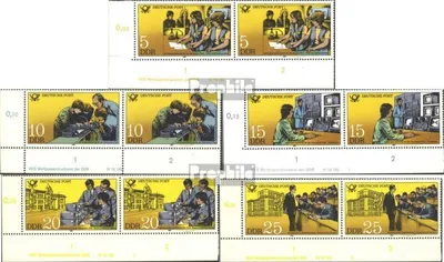 Produktbild von Briefmarken DDR 1981 Mi 2583DV-2587DV mit Druckvermerk (kompl.Ausg.) gestempelt Deutsche Post