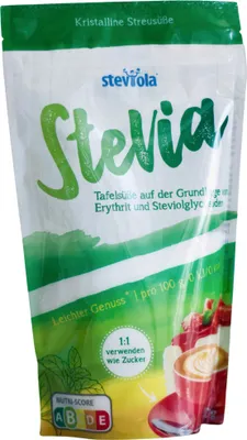 Produktbild von Steviola® Stevia Streusüße 300g | Zuckerersatz | kalorienfrei | 1:1 verwenden wie Zucker | vegan | 100% zuckerfrei