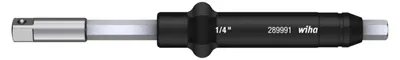 Immagine prodotto di Lama adattatore Wiha per cacciavite dinamometrico con impugnatura a croce 1/4" (28756) 120 mm