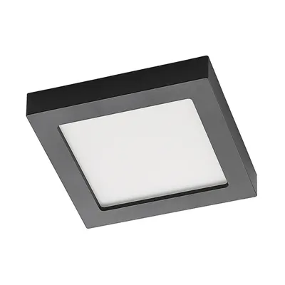 Produktbild von Prios LED-Deckenlampe Alette, schwarz, 24 W, CCT, dimmbar