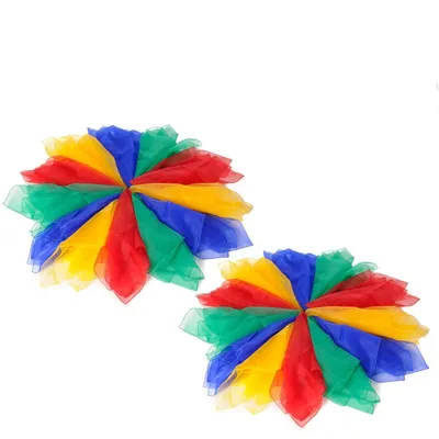 Produktbild von 24 Kawanyo Jonglier- und Tanztücher BASIC 65x65cm