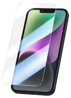 Obrázek produktu pro Mayaxess, tvrzené sklo pro iPhone 14 / 13 Pro, tvrdost 9H, odolné proti nárazům, ochranné sklo na displej, průhledné