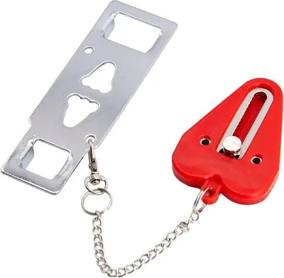 Produktbild von Handlicher Türstopper - Sicherheit - Selbstverteidigung - Türschlag - Reise Türstopper - robuste Hochleistungstürstopper - ideal für Reisen - Hotel - Zuhause - Schule