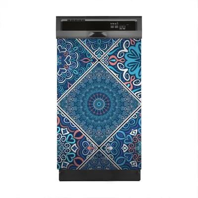 Produktbild von Magnete Dekorative 45x70 cm Küche Magnetmatte Spülmaschine - Portugiesische Mosaiken