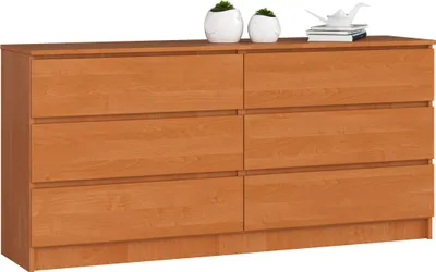 Produktbild von Akord Sideboard 6 Schubladen Erle 160X40X77 Cm
