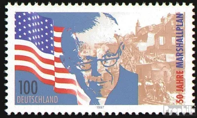 Produktbild von Briefmarken BRD (BR.Deutschland) 1997 Mi 1926 (kompl.Ausgabe) postfrisch 50 Jahre Marshallplan