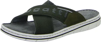 Produktbild von Bugatti Pantoletten Sani Herren 31353738373534 Oliv 40 EU