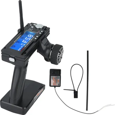 Obrázek produktu pro Flysky FS GT3B 2.4G 3Ch LED vysílač a přijímač pro RC model auta