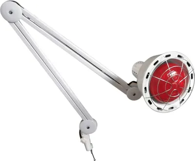 Produktbild von Infrarotlampe 275W Wärmelampe Regulierbar Infrarot Lampe Wärmetherapielampe Strahler mit Clip Rotlicht Lampe für Heimgebrauch Salon Massage