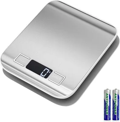 Productafbeelding van Keukenweegschaal - Weegschaal Keuken - Digitale Weegschaal - Precisie Weegschaal - LCD Scherm