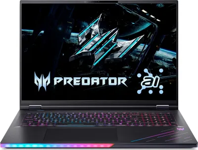 Produktbild von Acer Predator Helios 18 AI Gaming Laptop: Leistung und Grafik für Gamer