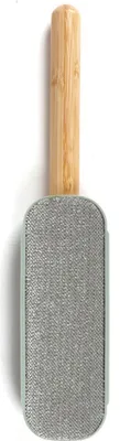 Produktbild von Fusselbürste mit Bambusgriff – wiederverwendbar & selbstreinigend, nachhaltige Tierhaar- & Fusselbürste, 32 cm