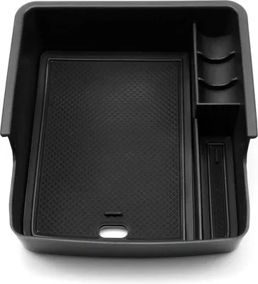 Produktbild von Famanu Aufbewahrungsbox für Mittelkonsole - Organizer für Armlehne - Auto-Zubehör (schwarz)