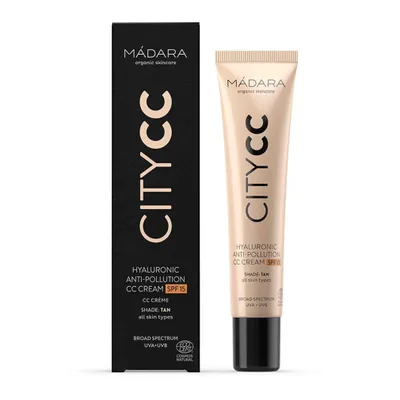 Produktbild von Mádara Madara City Cc Crema Cc Anti-Polucion Hyaluronic Spf15 Tan 40ml