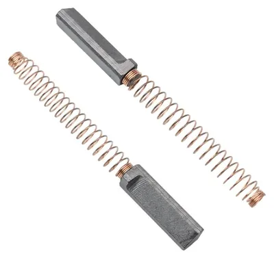 Produktbild von 2x Trade-Shop Motorkohlen Kohlebürsten 6x6x25mm kompatibel mit KitchenAid WPW10380496VP WPW10380496 PS3495098 AP5178083 / Mixer-Zubehör