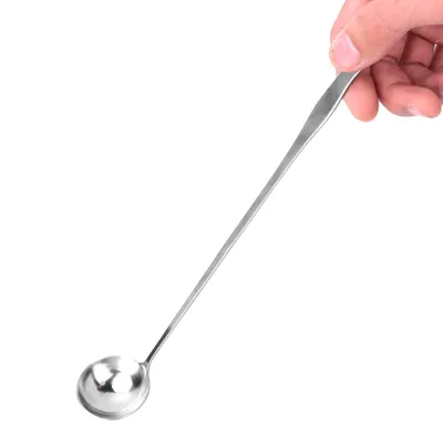 Produktbild von Edelstahllöffel, langer Mixlöffel, Barlöffel, Mixlöffel, Bar-Mixlöffel