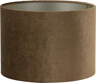 Produktbild von Licht & Wohnen - Lampenschirm LUBIS - Ø30x21cm - Braun