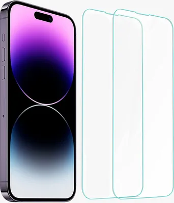Produktbild von 2x iPhone 15 pancierové sklo AVANA ochranná fólia Ochranné sklo na displej 9H pancierová fólia číra
