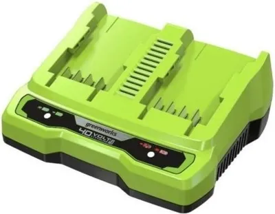 Produktbild von Greenworks G40X2CUC2 40V 2A Universal Duo-Ladegerät