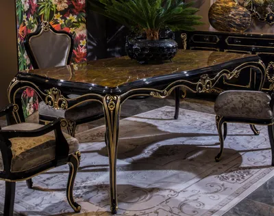 Produktbild von Design Esstisch Luxus Esstische Klassische Tische Barock Tisch Möbel Esszimmer