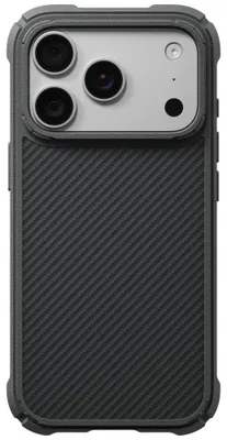 Productafbeelding van PITAKA Cairn telefoonhoesje voor iPhone 18 Pro / 17 Pro, zwart-grijs