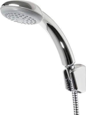 Produktbild von tecuro Wannenset ew-easy-90 - mit Handbrause 1-strahlig, Brauseschlauch 150 cm, Wandhalter