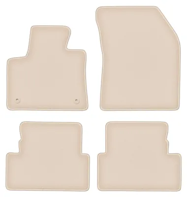 Immagine prodotto di Tappetini in moquette per Opel Grandland 2017- (crossover) – set 4 pezzi, beige, su misura – Wielganizator FORTUNA