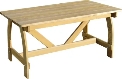 Image de Table de jardin 150x74x75 cm Bois de pin imprégné