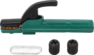 Immagine prodotto di Supporto per elettrodi, 300 A, in rame puro, ergonomico, antiscottatura, con manico isolato, morsetto per saldatura