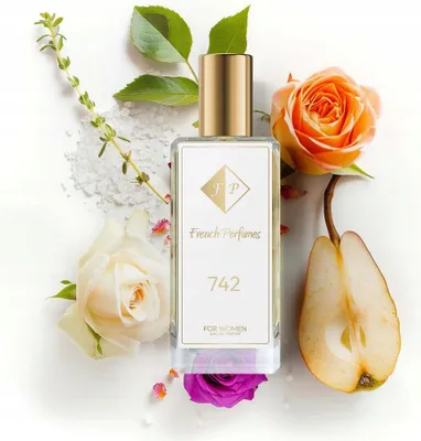 Produktbild von FP French Perfumes | Damenparfüm Nr. 742 – Oceanoo Dii Gioiaa – 60 ml – 20 % Parfümöl | Blumig-Fruchtiger Damenduft – Frisch, Feminin & Langanhaltend