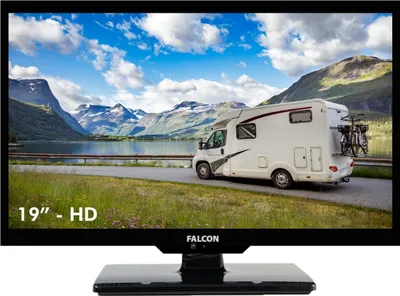Produktbild von Falcon LED TV S4 Serie 19 Zoll / 48 cm Camping Fernseher (HD, 230/24/12V, DVB-S2, DVB-C/T2)