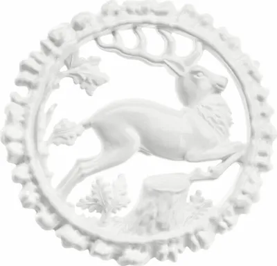 Produktbild von Koziol Virgin White X-Mas Halali Geschenkanhänger, 4er-Set, Geschenke Anhänger, Weihnachtsanhänger, Solid Weiß, 2607525