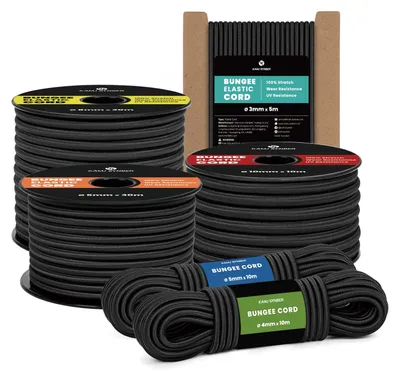 Image de Corde en caoutchouc de 6 mm x 30 m, corde élastique