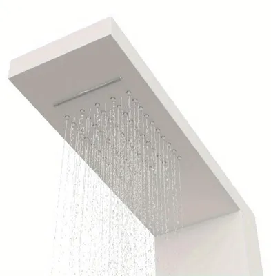 Produktbild von Duschpaneel – Aluminium-Duschsäule – Multifunktionales Regendusche- und Handbrausesystem