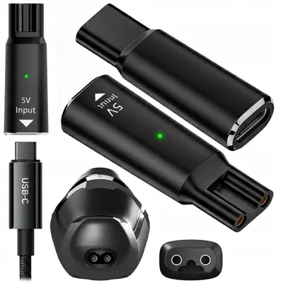 Produktbild von Adapter zum Aufladen von Rasierapparaten Philips TXD-CF/TY-5V, Schwarz