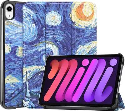 Produktbild von Schutzhülle für Apple iPad Mini 6 2021 6. Generation 8.3 Zoll Slim Case Etui mit Standfunktion und Auto Sleep/Wake Funktion