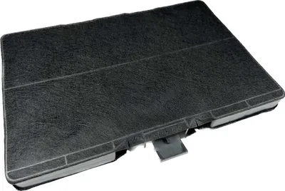 A single air filter is shown from a diagonal angle against a white background.