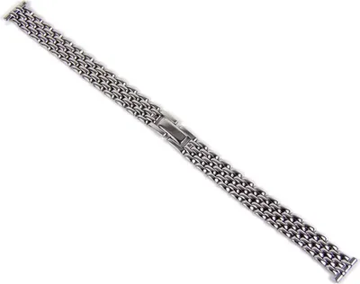 Produktbild von Minott Uhrenarmband 12mm  | Edelstahl silbern hochglänzend 18300S