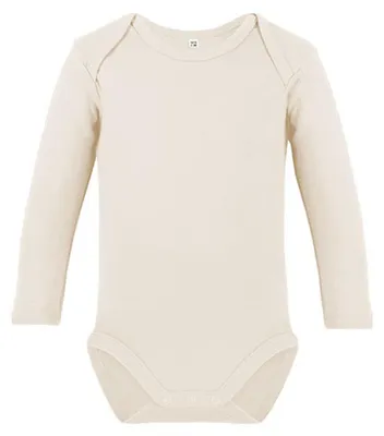 Image de Link Kids Wear - Body « Rebel 01 » pour bébé, manches longues LT5029 (80) (Naturel)