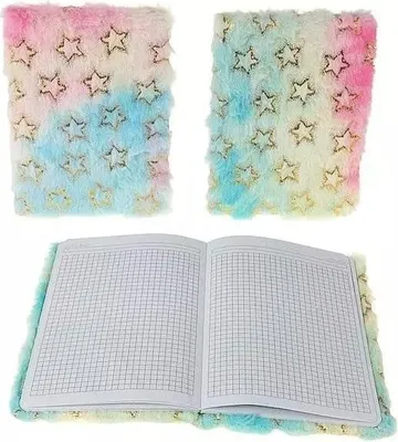 Immagine prodotto di Taccuino di peluche a forma di stella marina
