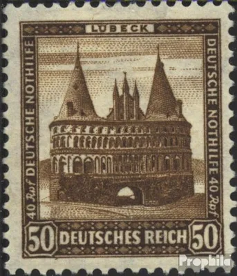 Produktbild von Briefmarken Deutsches Reich 1931 Mi 462  gestempelt Nothilfe:Bauwerke