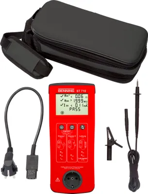 Produktbild von BENNING Batteriebetriebener ST 710 Gerätetester ST 710