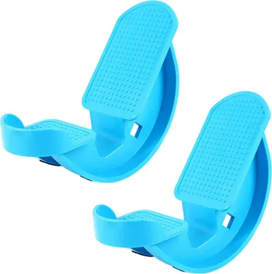 Produktbild von 2 Stück Fußwippe, Wadenstrecker, Plantarfasziitis, Achillessehnenentzündung, Knöchel- und Unterschenkelschmerzlinderung, Ausgleichstraining, Muskeldehnung, Schrägbrett