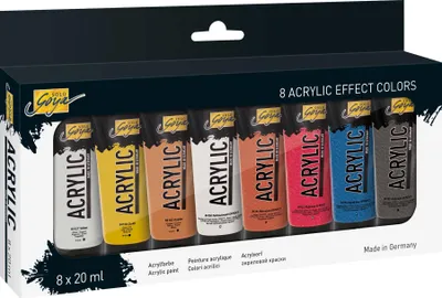 Obrázok produktu pre KREUL 84174 KREUL Akrylová farba SOLO Goya Acrylic, 20 ml, sada 8 ks