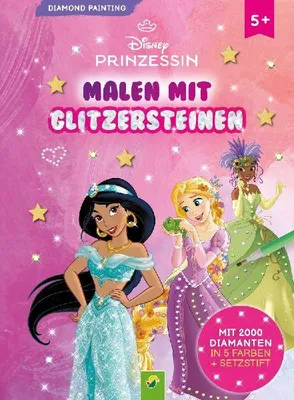 Produktbild von Disney Prinzessin Diamond Painting I Malen mit Glitzersteinen