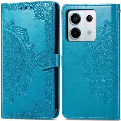 Image de imoshion Bibliothèque Mandala pour le Xiaomi Redmi Note 13 Pro (5G) / Poco X6 - Turquoise