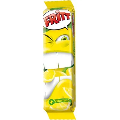 Produktbild von Fritt Zitronenlöslicher Kaugummi 70 g
