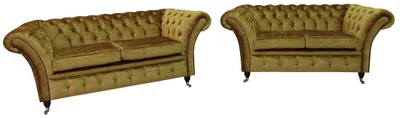Obrázok produktu pre Chesterfield – čalúnená sedačka, sedačka, sedacia súprava – 3 + 2 miesta – model 403