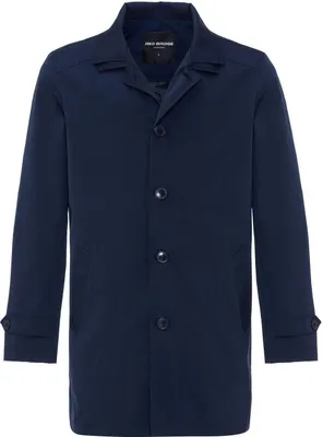 Produktbild von Red Bridge Herren Mantel Trenchcoat Jacke Navy Blau M