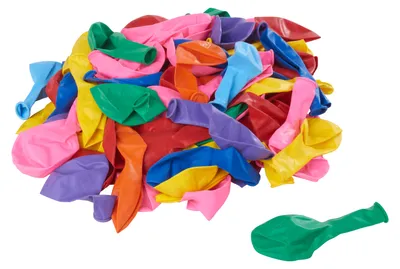 Produktbild von VBS XXL Luftballons "Bunt", 100 Stück, ca. 30 cm